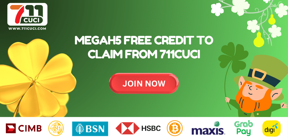 MegaH5 Free Credit To Claim From 711cuci