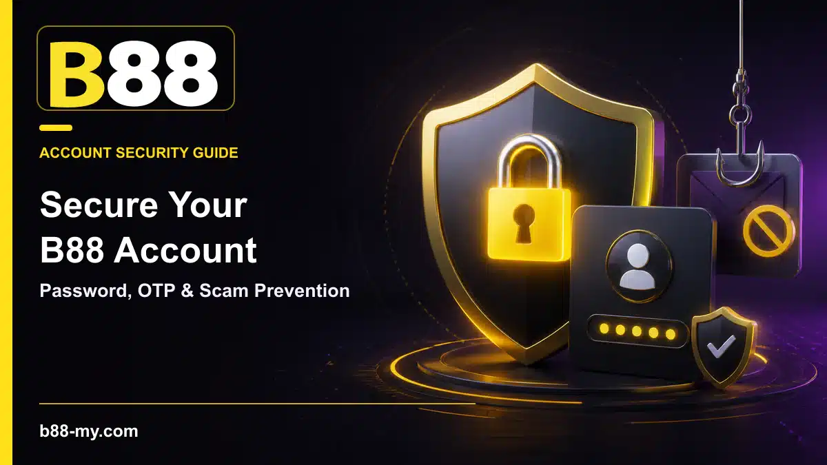 How to Secure Your B88 Account: Password, OTP and Scam-Prevention Tips