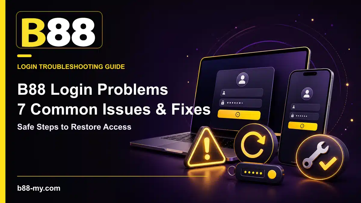 B88 Login Problems: 7 Common Issues and How to Fix Them