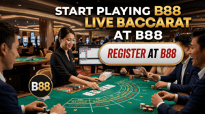 Register at B88 to start playing baccarat