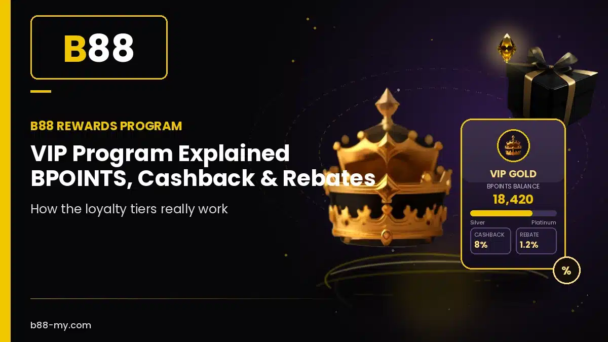 B88 VIP Program Explained: BPOINTS, Cashback & Rebates