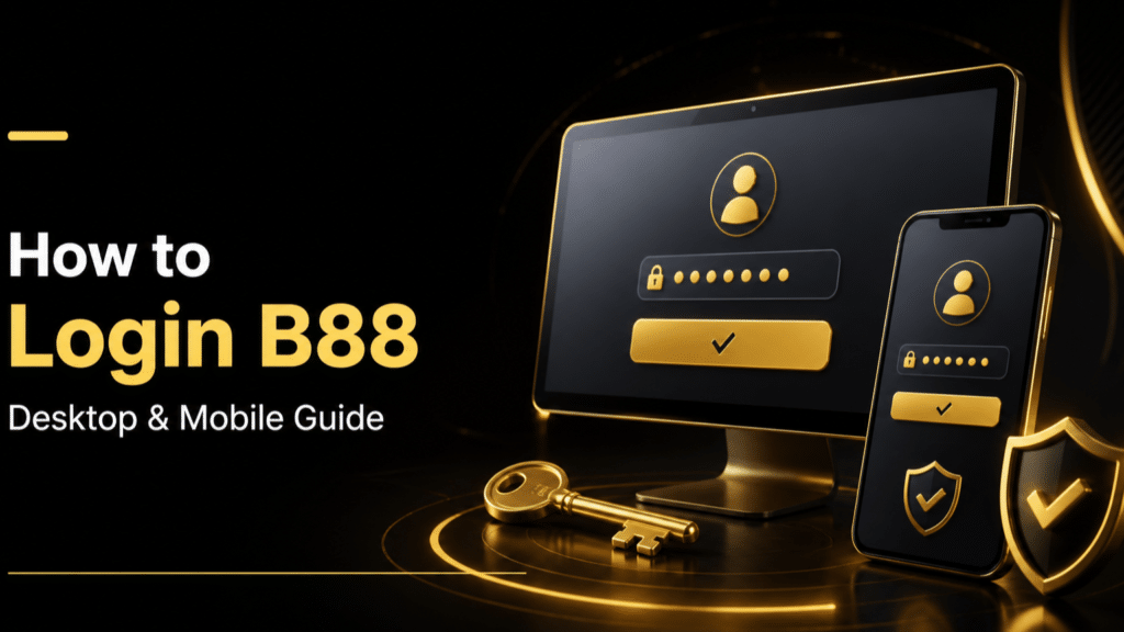 How to login to B88 on desktop and mobile